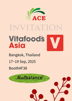 Vitafoods Asia 2025 Invitation from ACE Biotechnology